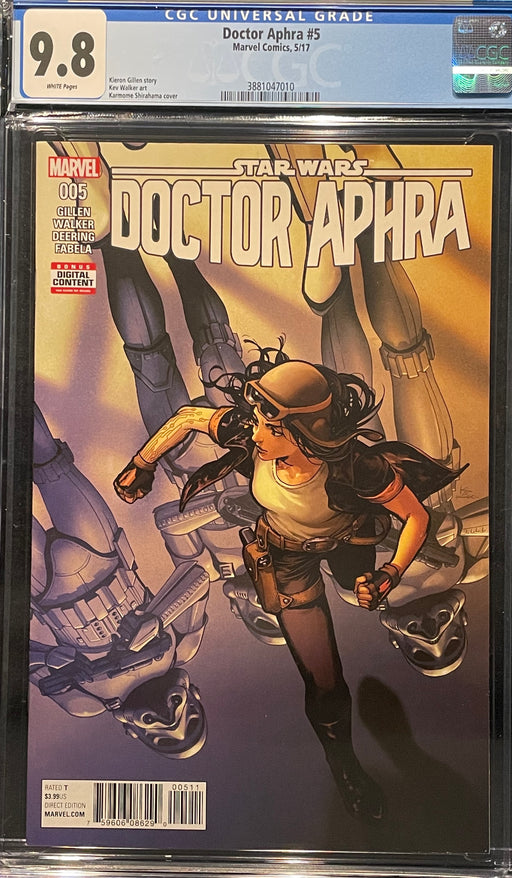Doctor Aphra #  5 Kamome Shirahama CGC 9.8
