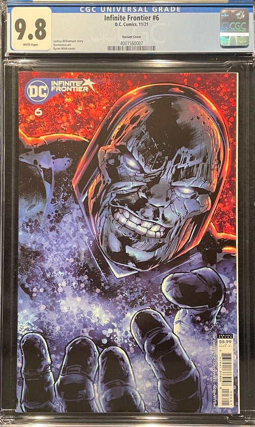 Infinite Frontier #  6 Bryan Hitch Variant Cover CGC 9.8
