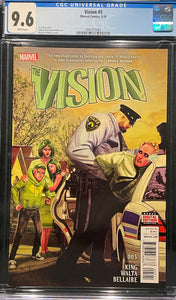 Vision #  5  CGC 9.6