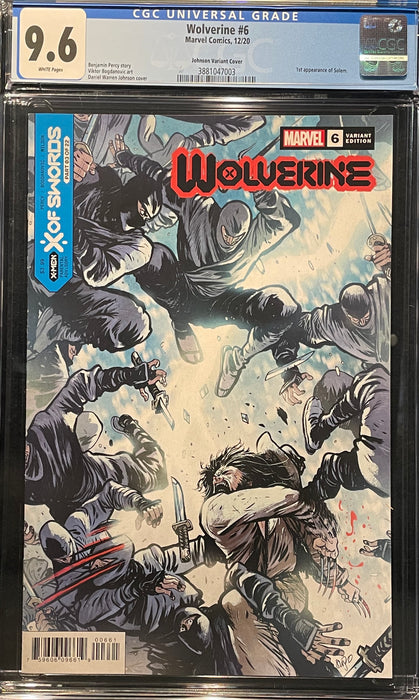 Wolverine #  6 Daniel Warren Johnson Cover CGC 9.6