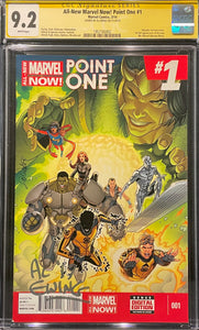 All-New Marvel Now! Point One #  1  CGC 9.2 Signature