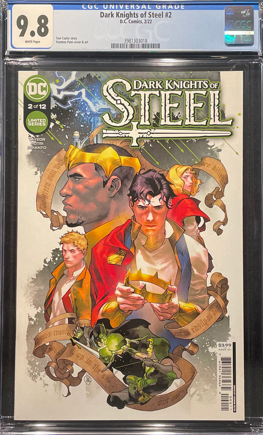 Dark Knights of Steel #  2  CGC 9.8