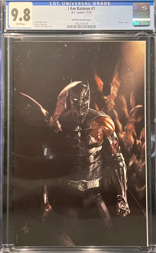 I Am Batman #  1 Gabriele Dell'Otto Foil Team Variant Cover CGC 9.8