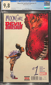 Moon Girl and Devil Dinosaur #  1 Amy Reeder Cover CGC 9.8