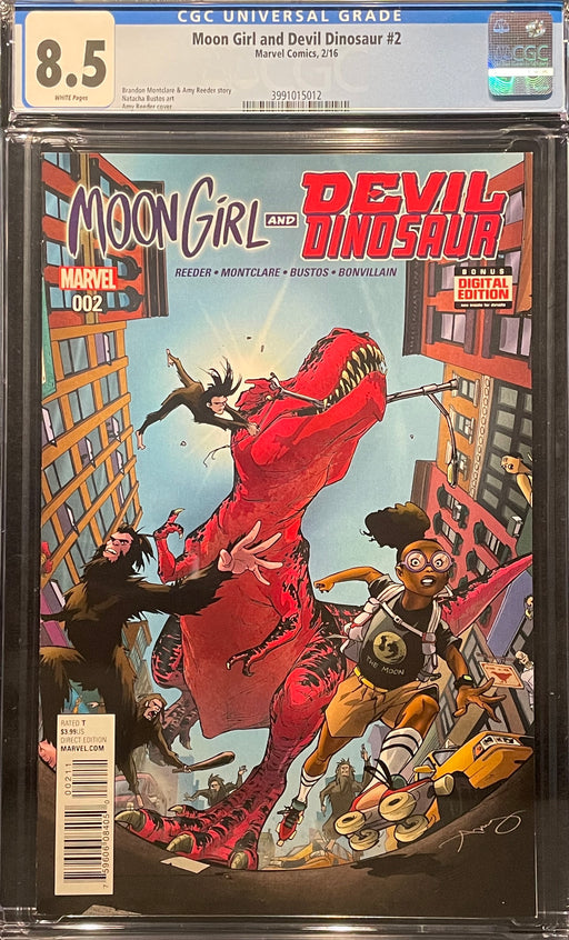 Moon Girl and Devil Dinosaur #  2  CGC 8.5