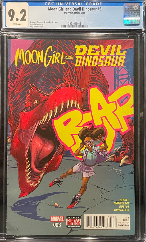 Moon Girl and Devil Dinosaur #  3  CGC 9.2