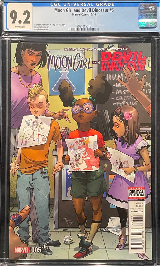 Moon Girl and Devil Dinosaur #  5  CGC 9.2