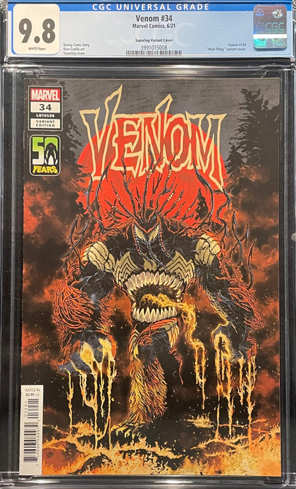 Venom # 34  CGC 9.8