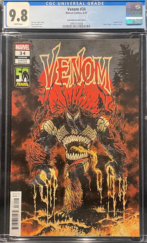 Venom # 34  CGC 9.8