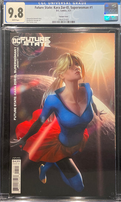 Future State: Kara Zor-El, Superwoman #  1 Alex Garner Variant Cover CGC 9.8