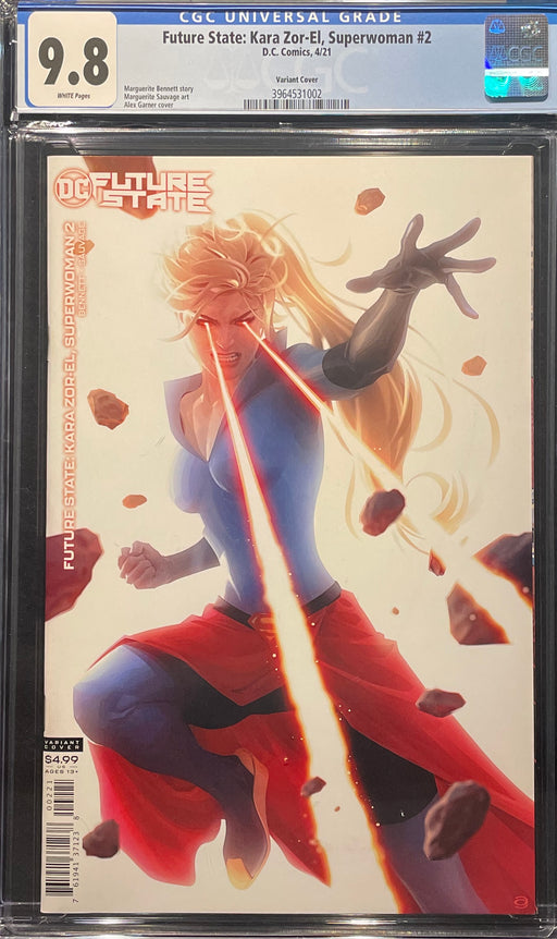 Future State: Kara Zor-El, Superwoman #  2 Alex Garner Cover CGC 9.8