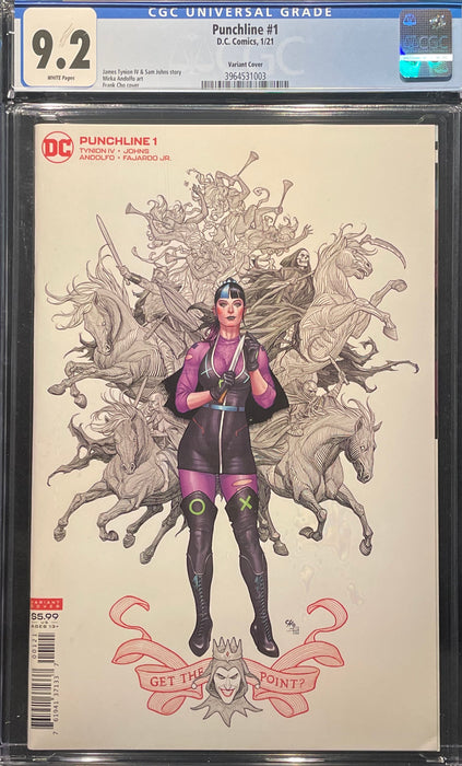 Punchline #  1 Frank Cho Variant Cover CGC 9.2