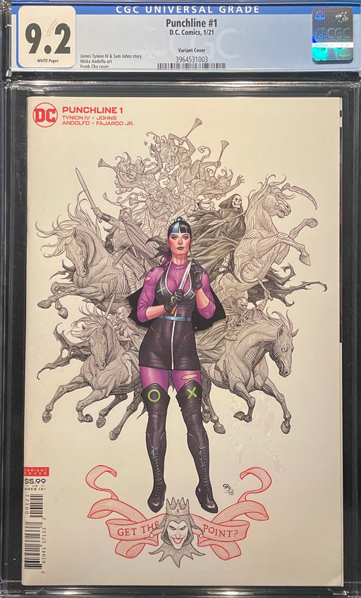 Punchline #  1 Frank Cho Variant Cover CGC 9.2
