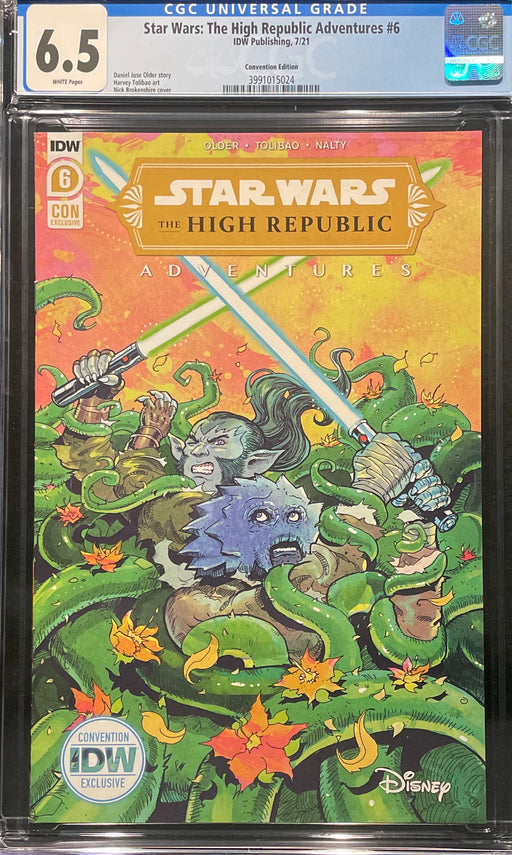 Star Wars: The High Republic Adventures #  6 Cover A - Harvey Tolibao CGC 9.8