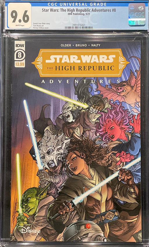 Star Wars: The High Republic Adventures #  8 Cover A - Harvey Tolibao CGC 9.6