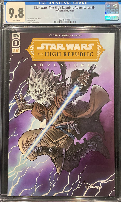 Star Wars: The High Republic Adventures #  9 Cover A - Harvey Tolibao CGC 9.8
