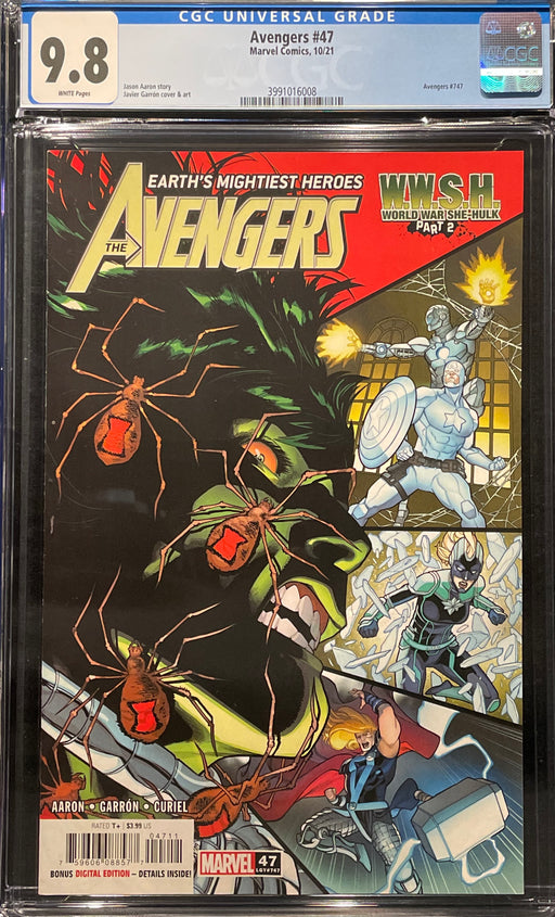 Avengers # 47 CGC 9.8