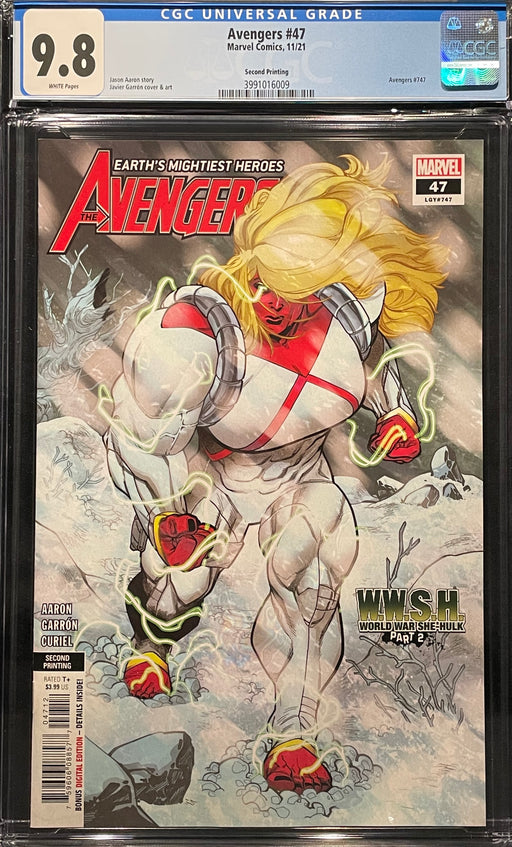 Avengers # 47 Second Printing CGC 9.8