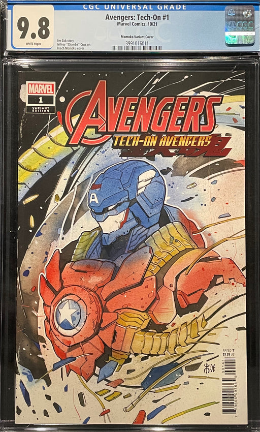 Avengers: Tech-On #  1 Peach Momoko Variant CGC 9.8