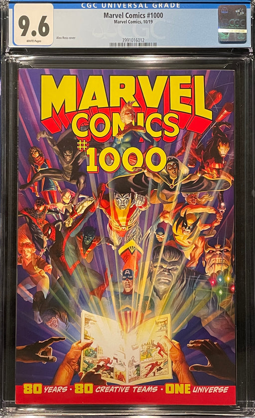Marvel Comics #1000 CGC 9.6