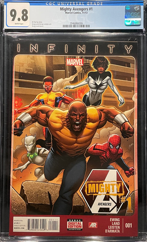 Mighty Avengers #  1  CGC 9.8