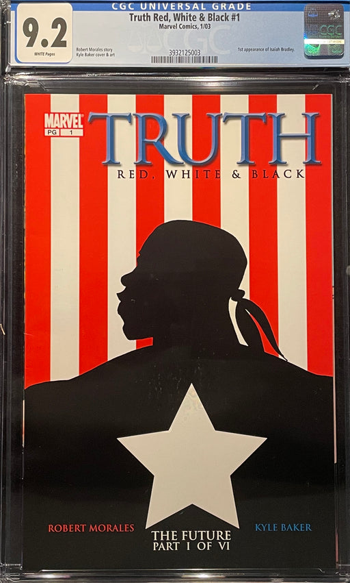 Truth: Red, White & Black #  1  CGC 9.2