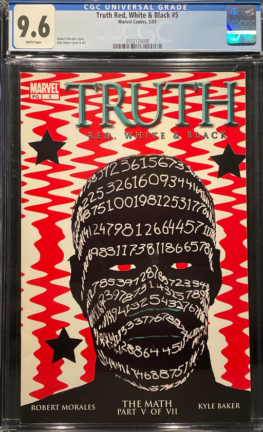 Truth: Red, White & Black #  5  CGC 9.6