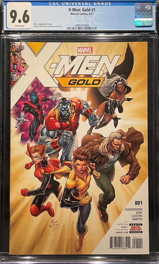 X-Men: Gold #  1  CGC 9.6
