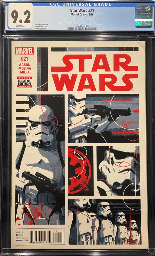 Star Wars # 21  CGC 9.2