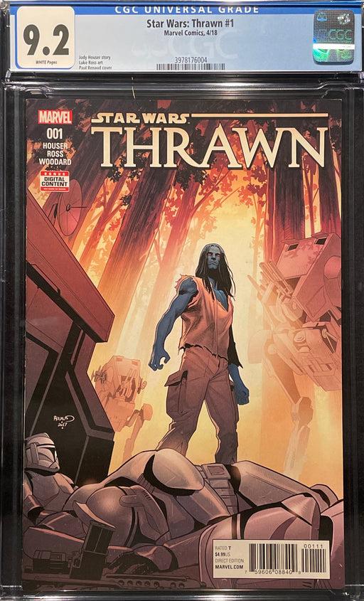 Star Wars: Thrawn #  1 CGC 9.2