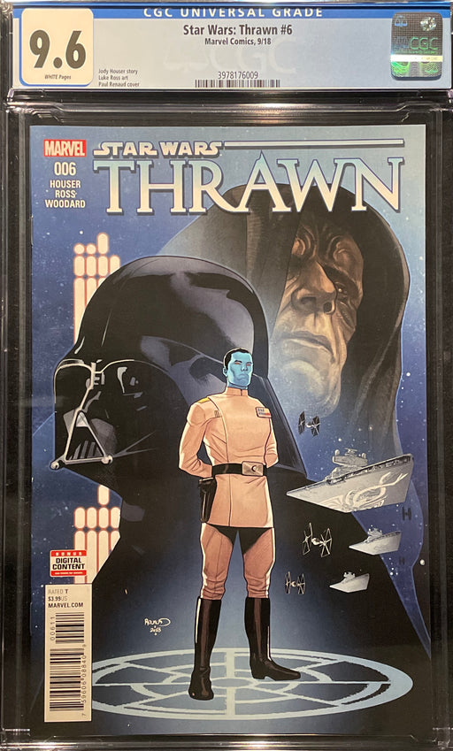 Star Wars: Thrawn #  6 CGC 9.6