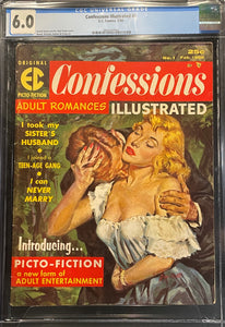 Confessions Illustrated #  1  CGC 6.0