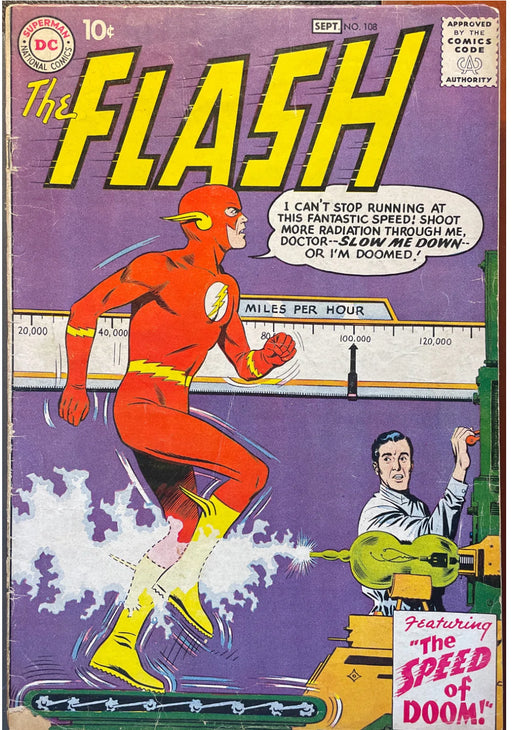 Flash #108   GD- (1.8)