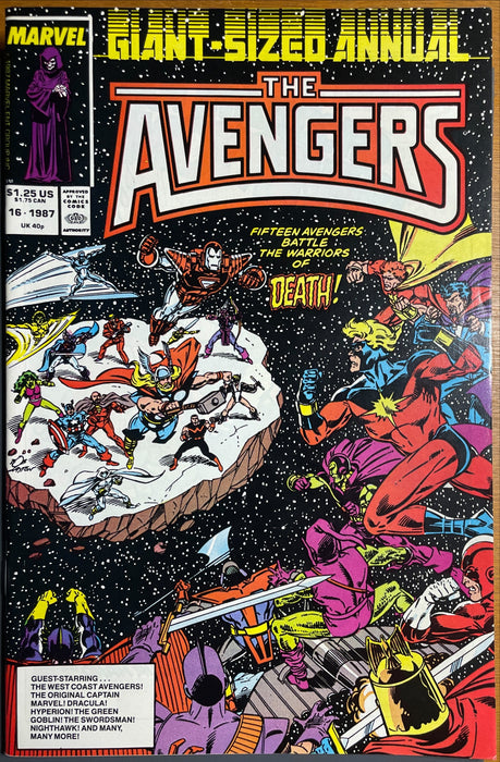 Avengers Annual # 16 VF/NM (9.0)