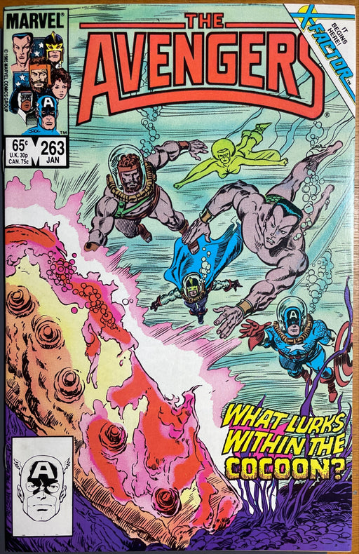 Avengers #263  NM- (9.2)