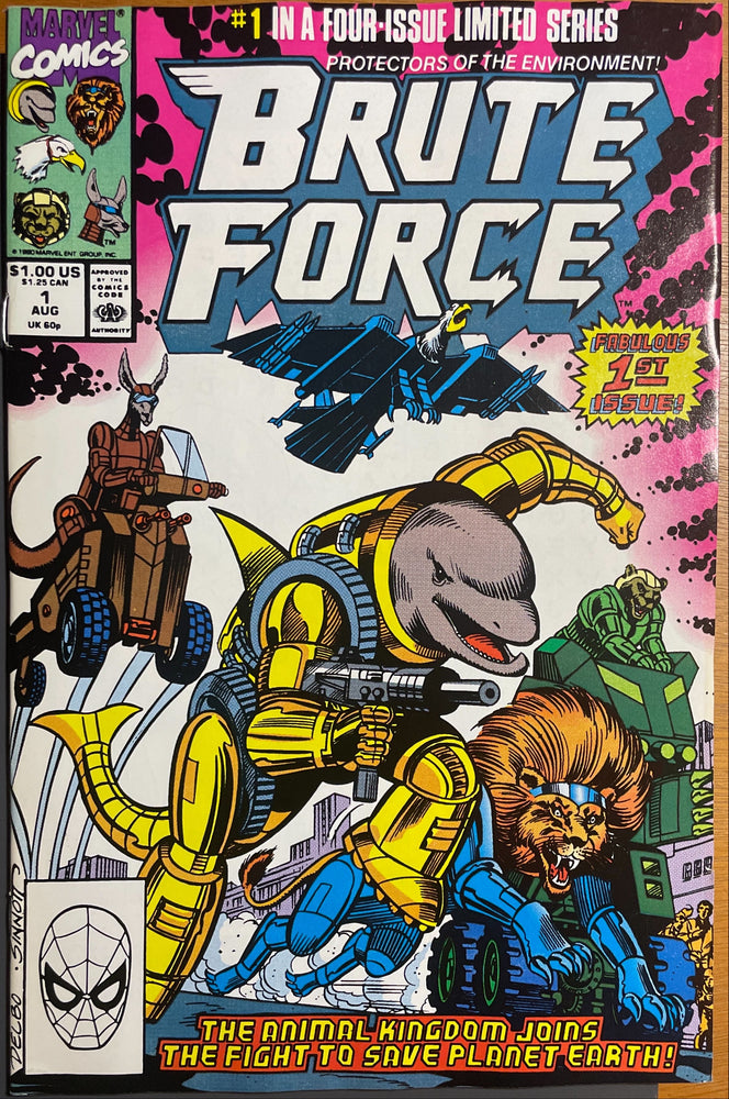 Brute Force #  1  VF+ (8.5)