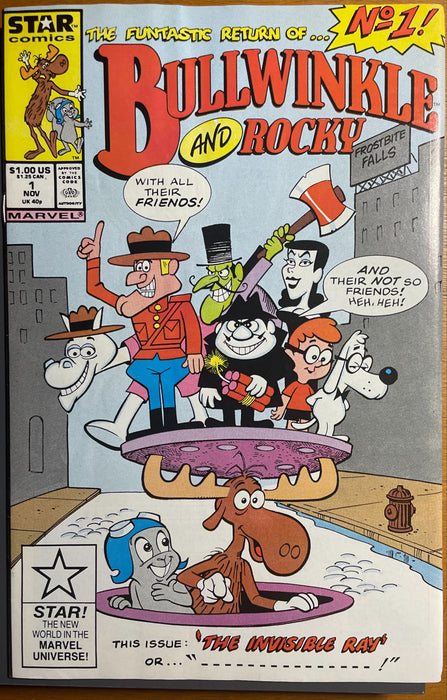 Bullwinkle and Rocky #  1 FN/VF (7.0)