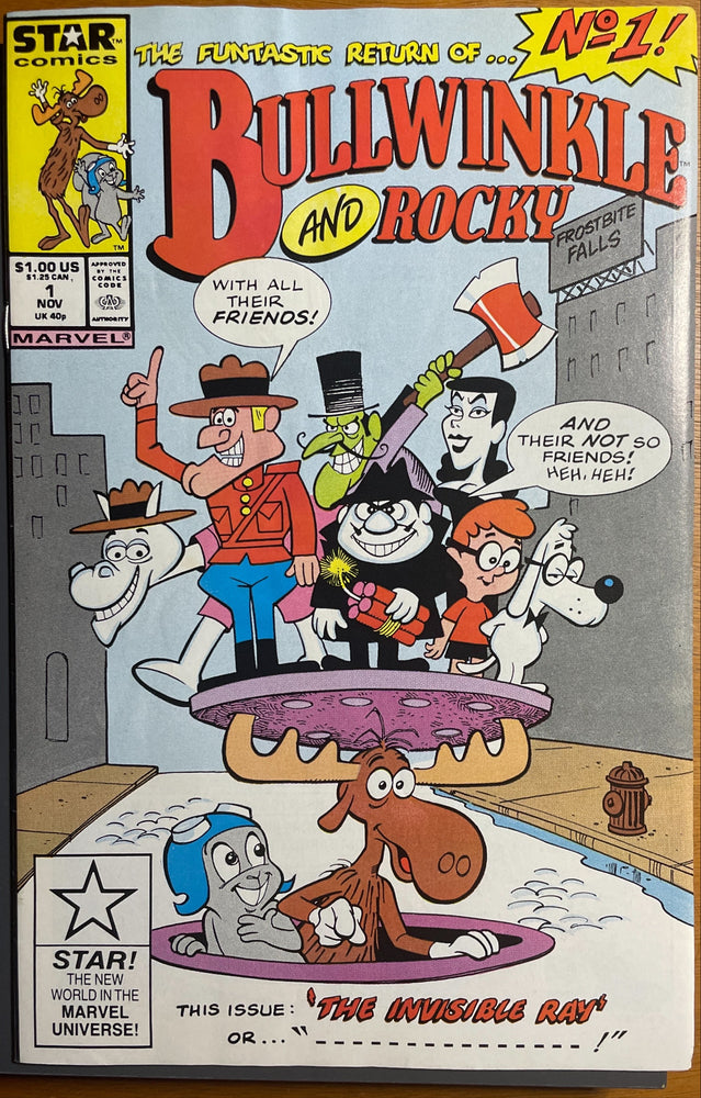 Bullwinkle and Rocky #  1 FN/VF (7.0)