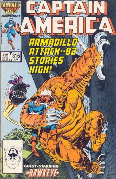 Captain America #316  VG (4.0)