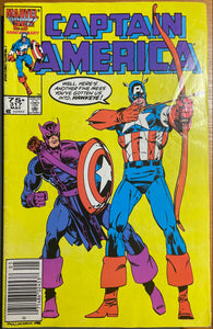 Captain America #317  Newsstand FN- (5.5)