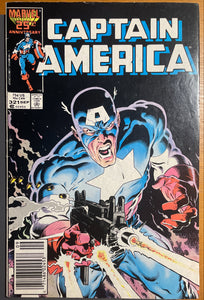 Captain America #321  Newsstand FN- (5.5)