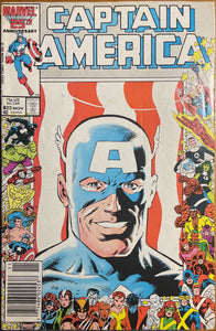 Captain America #323  Newsstand VG/FN (5.0)