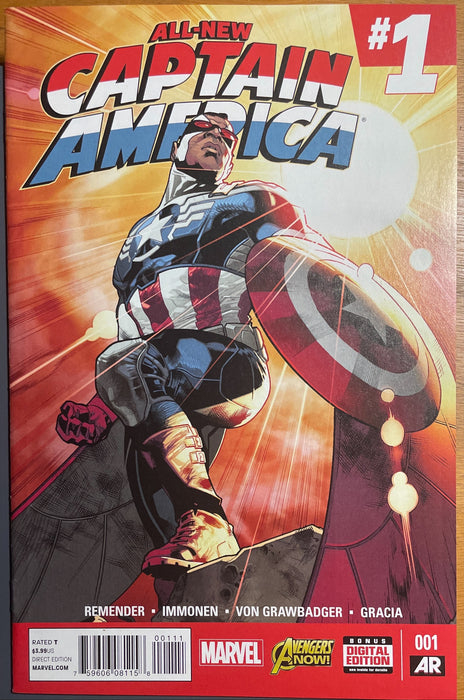 All-New Captain America #  1  NM (9.4)