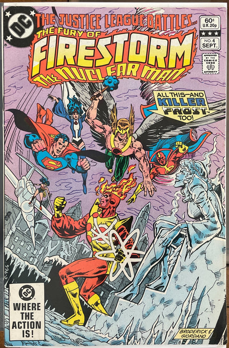 Fury of Firestorm #  4 FN- (5.5)