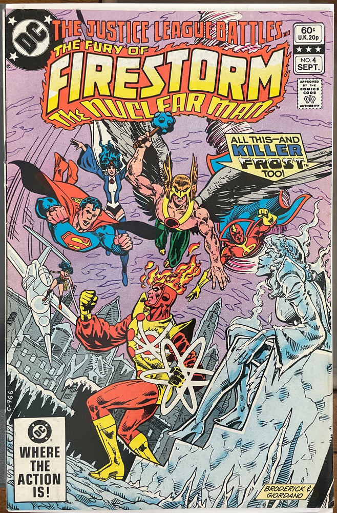 Fury of Firestorm #  4 FN- (5.5)