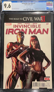 Invincible Iron Man #  7  CGC 9.6