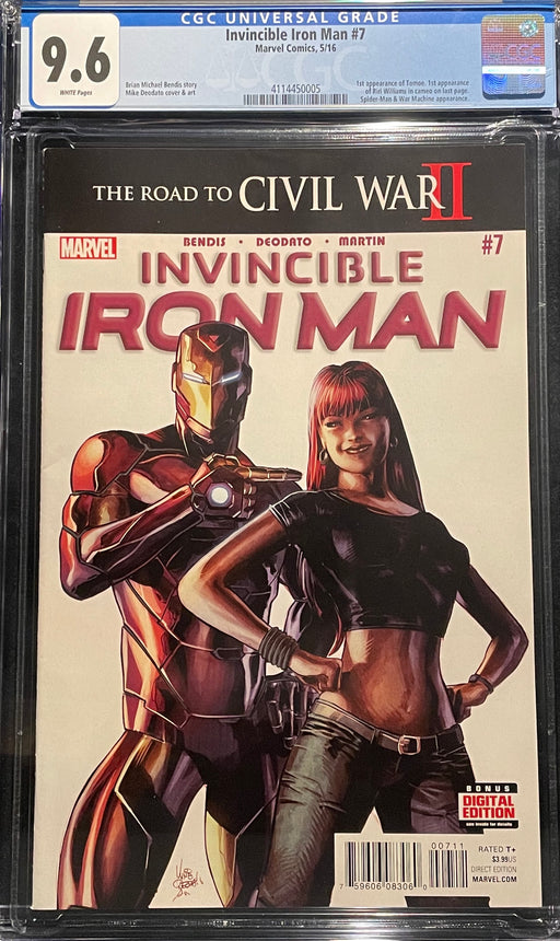 Invincible Iron Man #  7  CGC 9.6