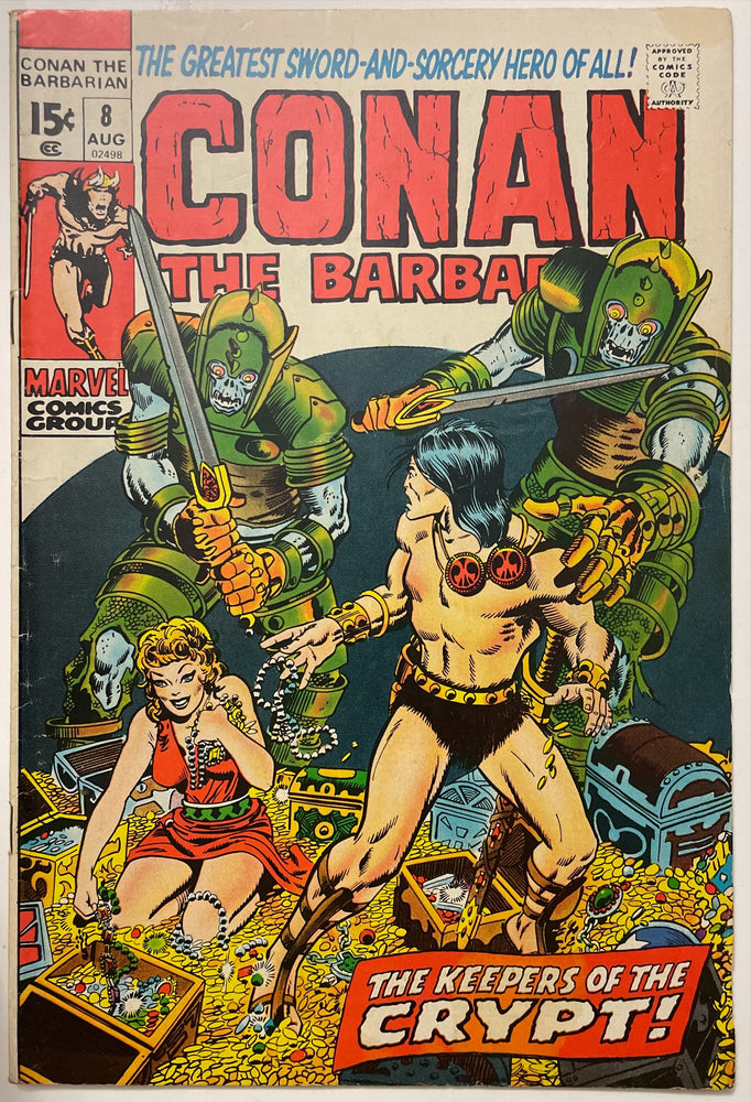 Conan the Barbarian #  8  FN- (5.5)