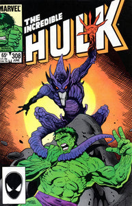 Incredible Hulk #308  GD/VG (3.0)