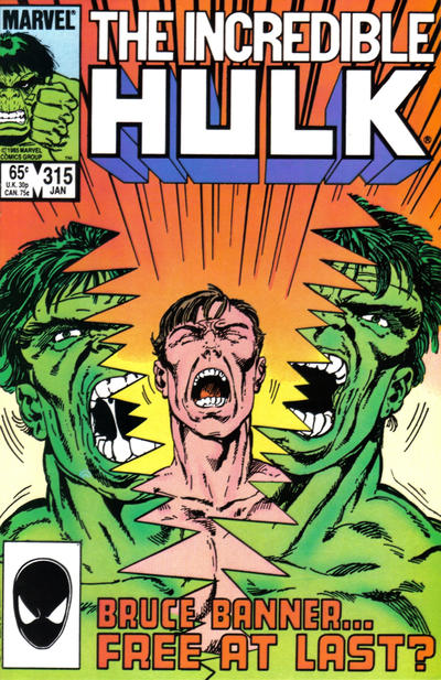 Incredible Hulk #315  VF (8.0)